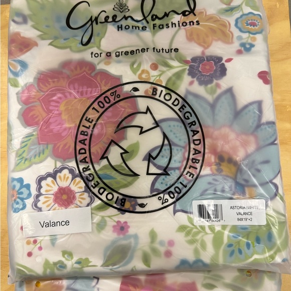 Astoria Window Valance, 84x19" - Picture 3 of 4